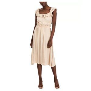 Inc International Concepts Women's Metallic Dress, Toasted Twine